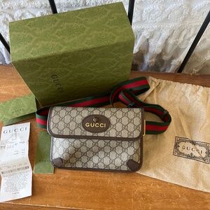 Gucci belt bag crossbody new in box with receipt